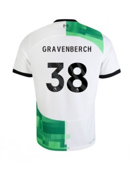Billige Liverpool Ryan Gravenberch #38 Bortedrakt 2023-24 Kortermet